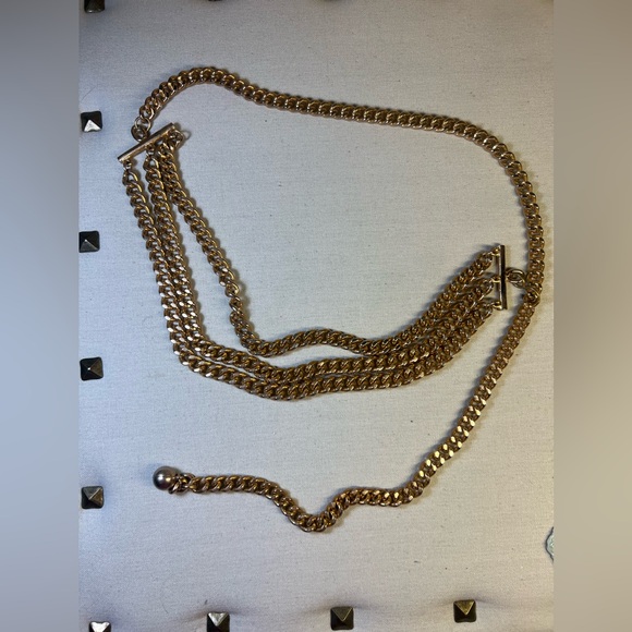 Vintage Goldtone Chain Belt